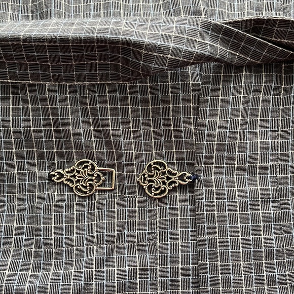 Imperial Classic Mens Checkered Belted Robe Size OSFM - Picture 11 of 11